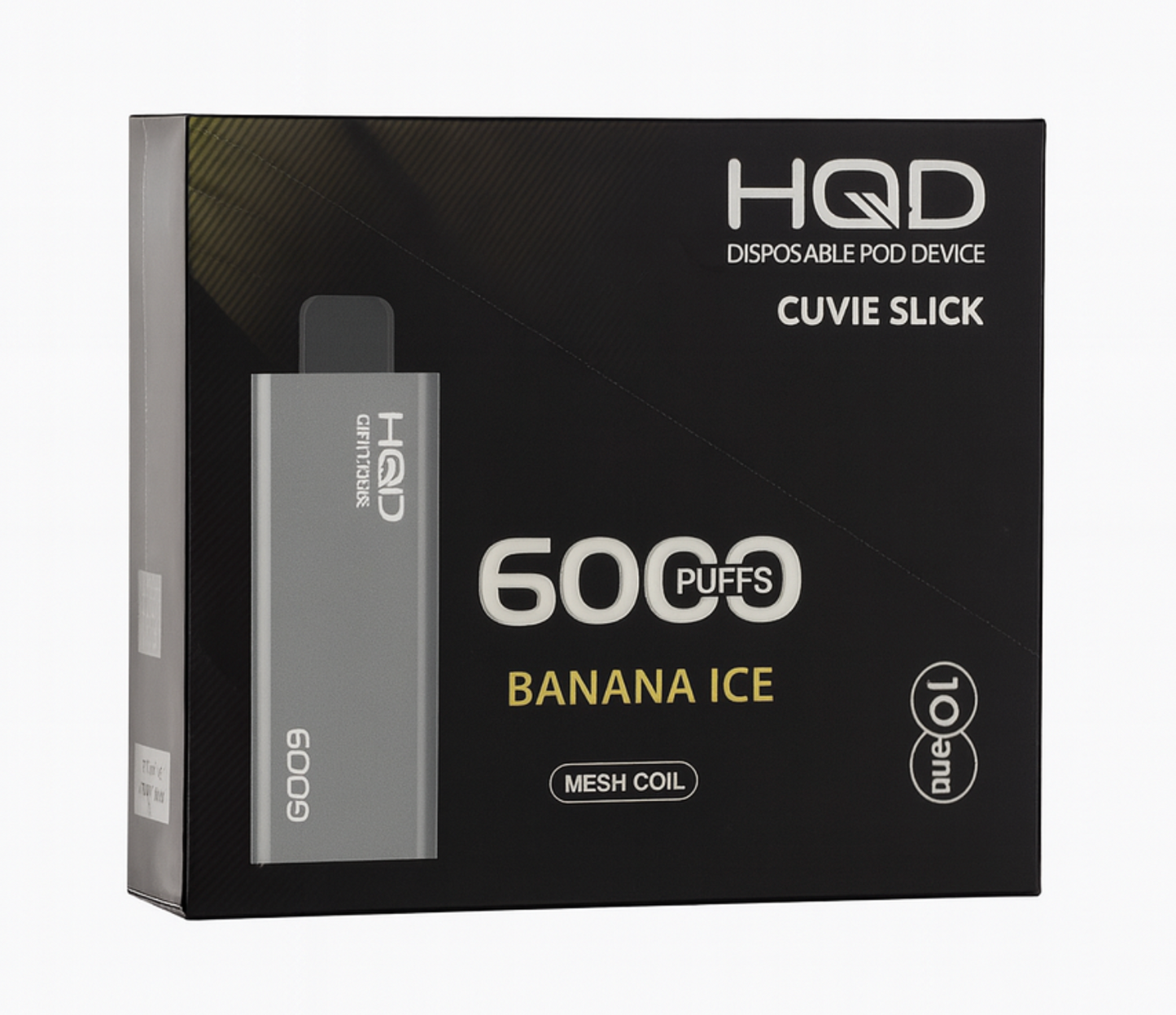 HQD Cuvie Slick 6000 – 10er-Pack Banana Ice zum Sonderpreis!
