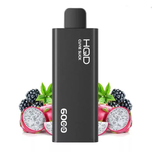 BLACK DRAGON 2% - HQD Cuvie Slick 6000 Puffs