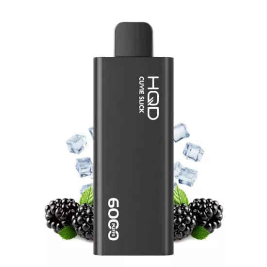 BLACK ICE 2% - HQD Cuvie Slick 6000 Puffs